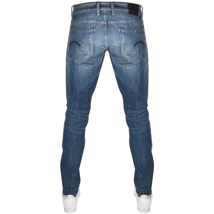 Alternative Image for ProductG Star Raw Revend Skinny Jeans Blue2